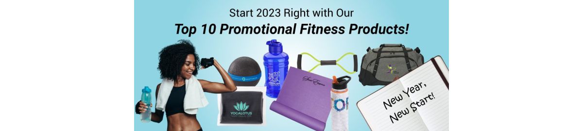 Start 2023 Right with Our Top 10 Promotional Fitness Products!