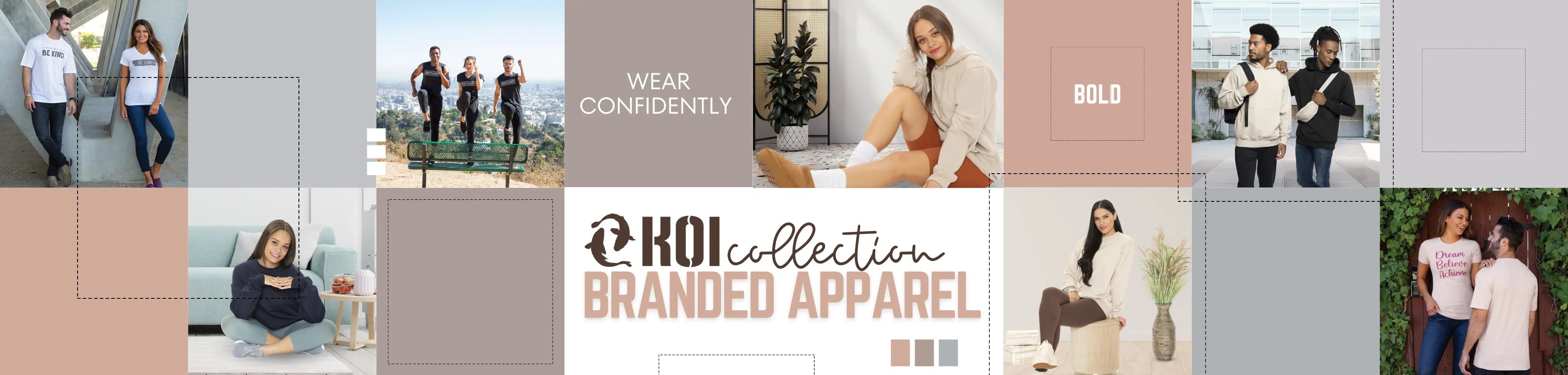 KOI Apparel & Accessories - Custom branded apparel for comfort, style and bold brand impact!