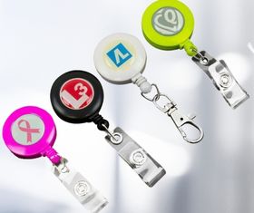 Retractable Badge Reels & Security ID Pullers