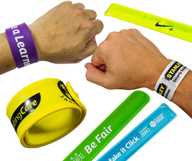 Custom Slap Wristbands & Snap Bands at Canada's Best Prices
