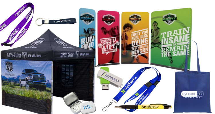 Trade Show Giveaways & Promotional Conference Signage Canada