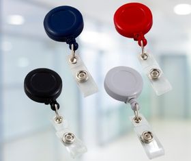 ID CARD & Badge Holder Retractable Reel For lanyard and security