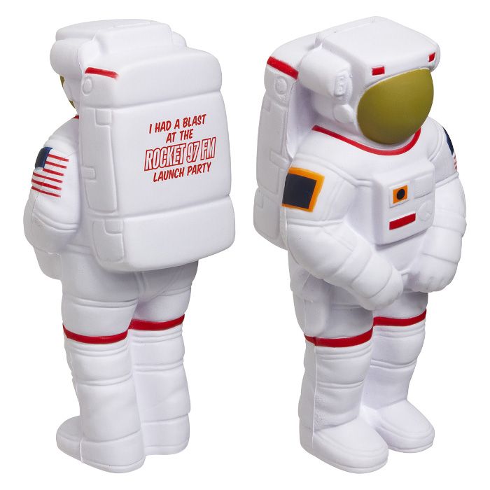 Imprinted Astronaut Stress Reliever Ball Fast Production