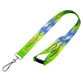 Custom Branded Recycled PET Dye Sub Lanyards | #1 Best Price