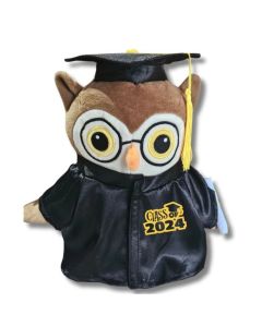 Graduation Plush Owl 8"