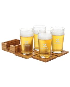 Beer & Coaster Gift Set (Burckhardt)