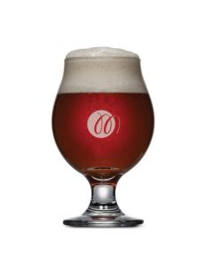 Belgian Beer Glass 13oz (Etch)