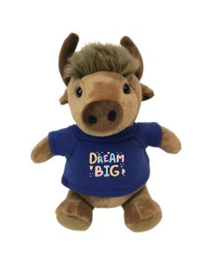 Bernie Bison Plush 6" (Tee)