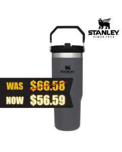 Black Friday Special - Was $66.58, Now $56.59! Custom branded Stanley Flip Straw 30oz tumblers.