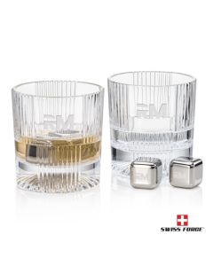 Blackwell Whiskey Glass & Ice Cube Gift Set