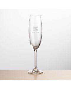 Blyth Flute Glass (Etch)