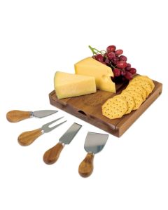 La Cuisine Cheese Board with Serving Set