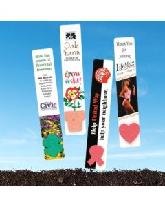 Seeded Paper Bookmark