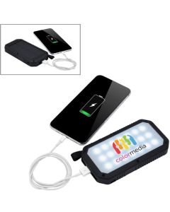 Solar Charge LED Power Bank (8,000mAh)