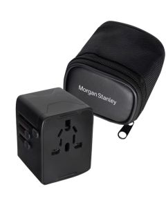 Travel Adapter & Storage Bag