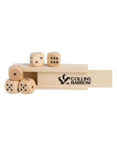 Wooden Dice Game