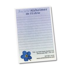 Adhesive Note Pad 4" x 6" (25/50 Sheet)