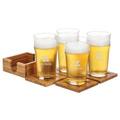 Beer & Coaster Gift Set (Burckhardt)