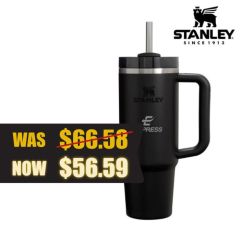 Black Friday Special - Was $66.58, Now $56.59! Custom branded Stanley Quencher Flowstate 30oz travel mugs.