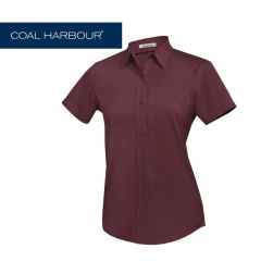 Coal Harbour Easy Care Short Sleeve Ladies Shirt