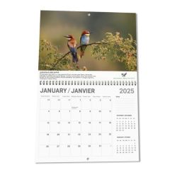 Custom Image Wall Calendar (Spiral)