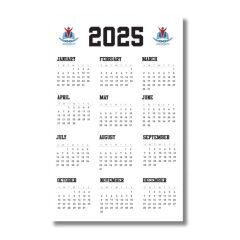 Custom Paper Poster-Style Calendar