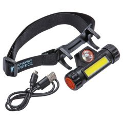 Nightline COB + LED Rechargeable Headlamp