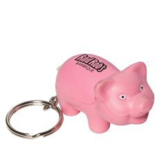 Pig Stress Reliever Key Chain