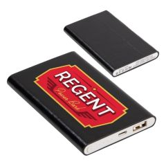 Regent Faux Leather Power Bank (4000mAh)