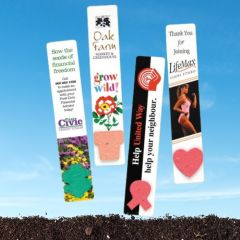 Seeded Paper Bookmark