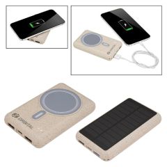 Solar / Magnetic Wireless Power Bank (10000 mAh)