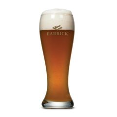 University Pilsner Glass 16oz (Print)