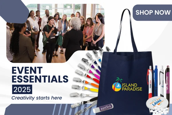 Trade Show & Event Products - Browse essential items for your booth and staff, as well as our most popular giveaway products!