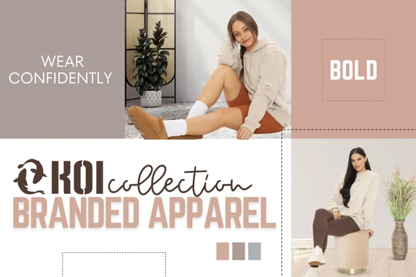 KOI Apparel & Accessories - Custom branded apparel for comfort, style and bold brand impact!