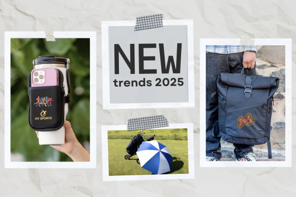 New Trends for 2025 - Trending promotional products, top staff picks, new arrivals and popular swag all just waiting for your custom design!