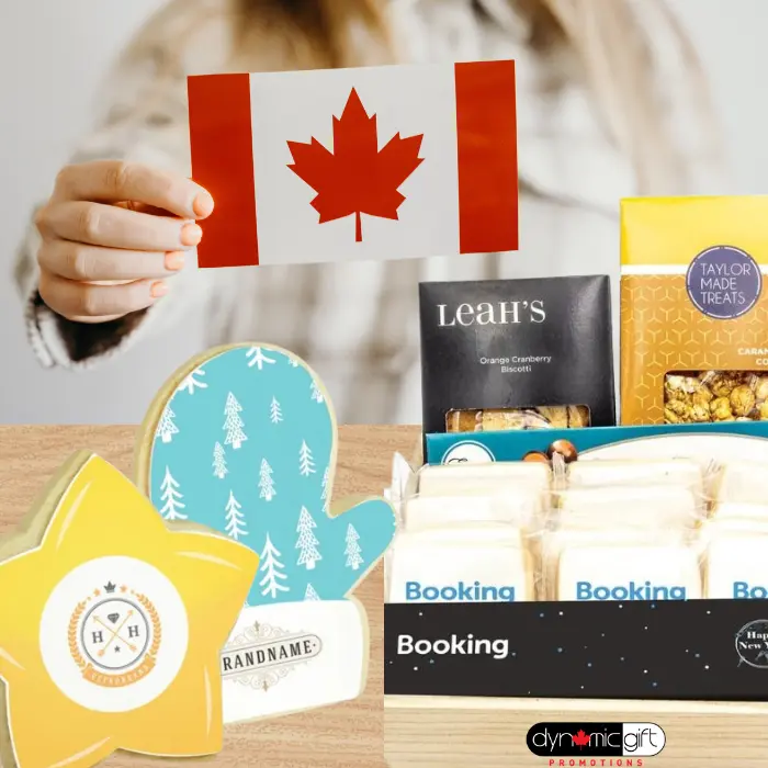 Custom cookies and treats on a table in Vancouver.