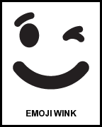 Emoji Wink SA-E02