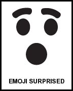 Emoji Surprised SA-E07