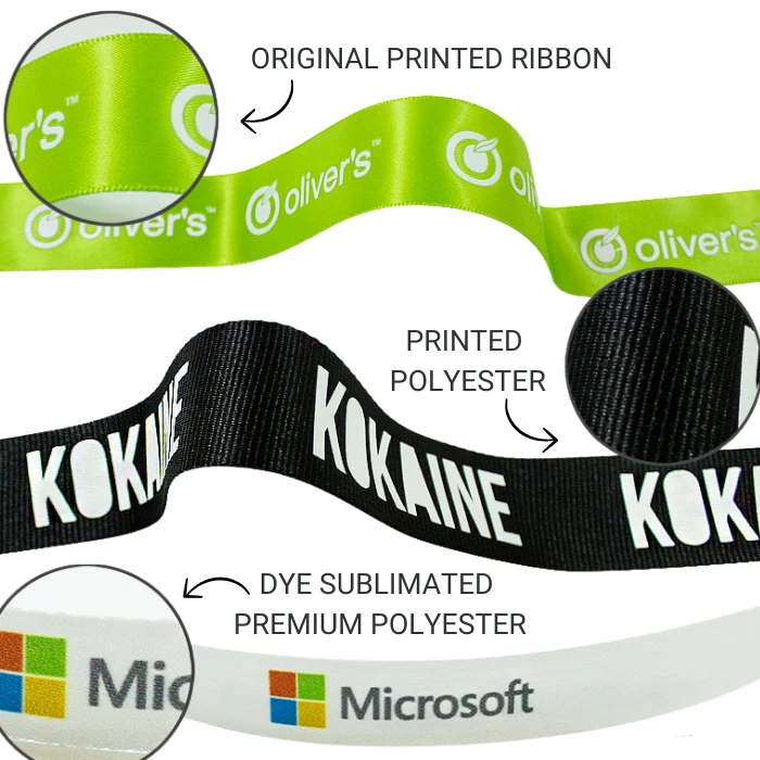 Printed Ribbon Specs